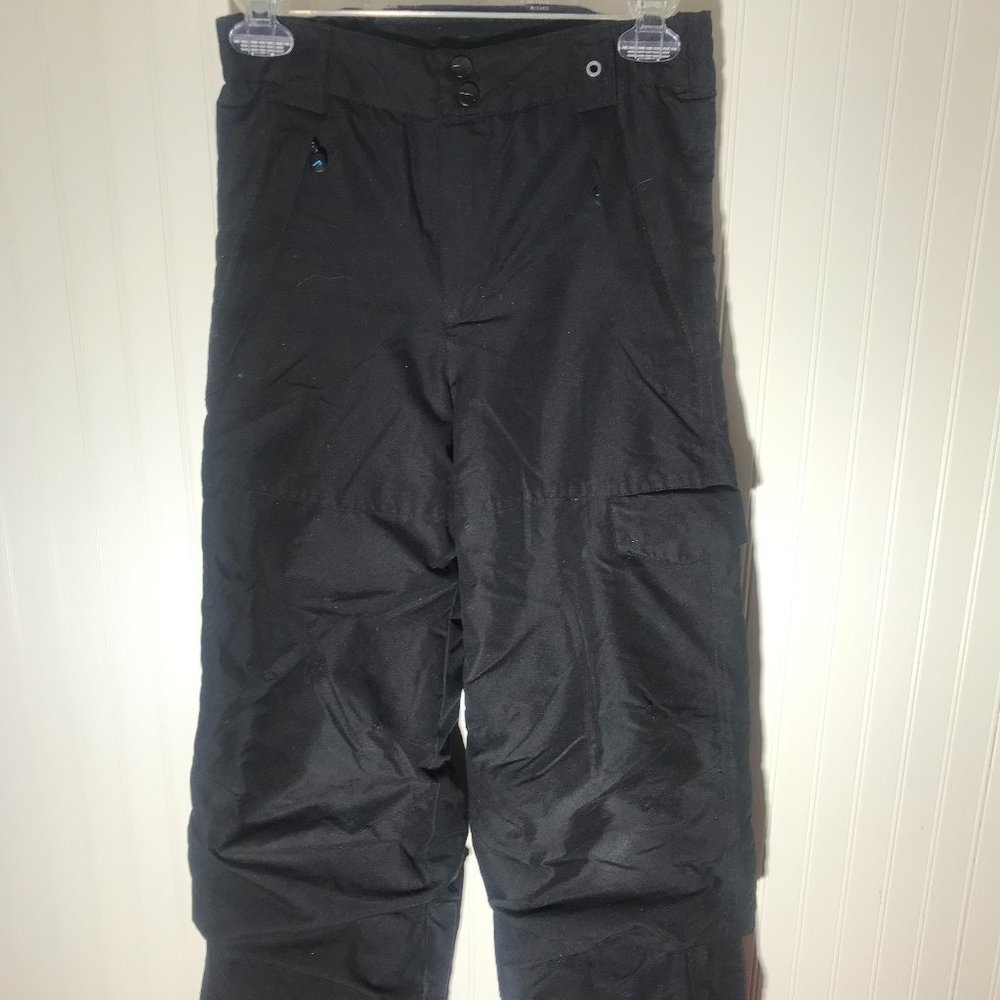 Polaredge Youth Ski Snowboarding Black Cargo Pants Size: Medium or 10/12